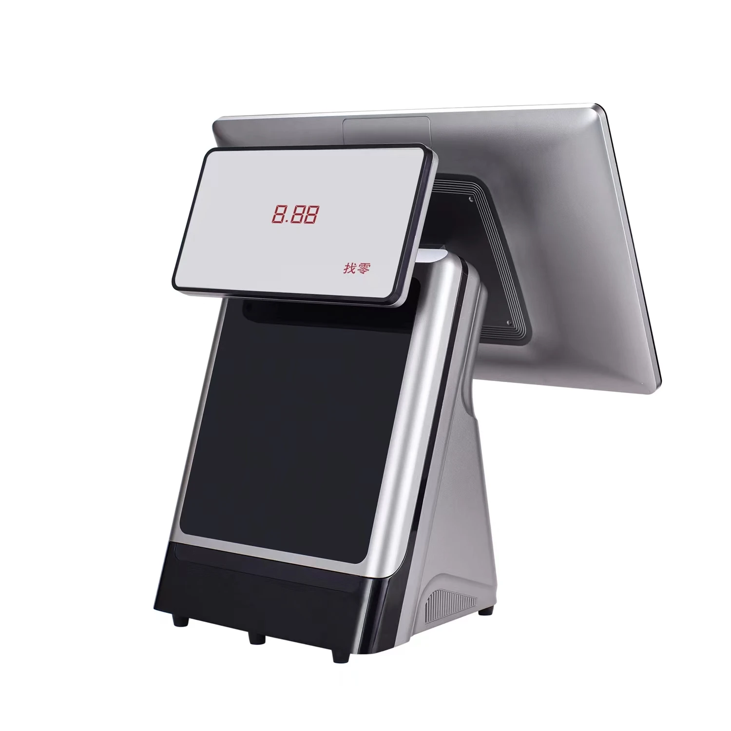 

aio 15.6 inches touch screen Capacitive J1900 POS System Machine in WIN built-in 50mm/80mm Thermal Printer Cash Register