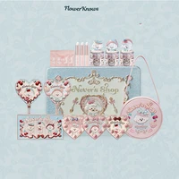 Flower Knows Never's Shop All In Gift Set Makeup Professionnelle Make up Gift box Lip Cream Blusher Eye shadow 17Pcs Kit 2