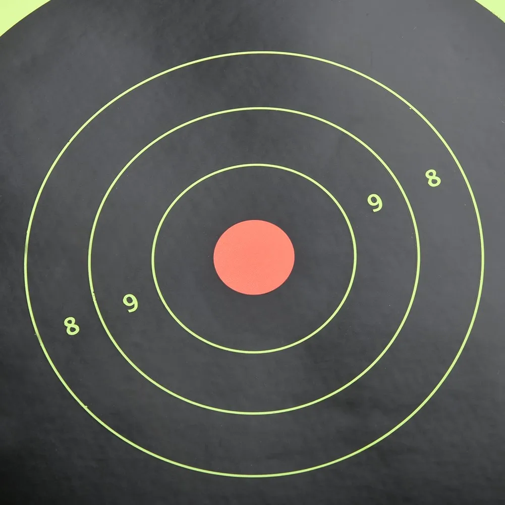 50pcs Target Practice Reactive Glow Shoting Rifle Florescent Papers 111111111111111111111111111111111111111111111111111111111111
