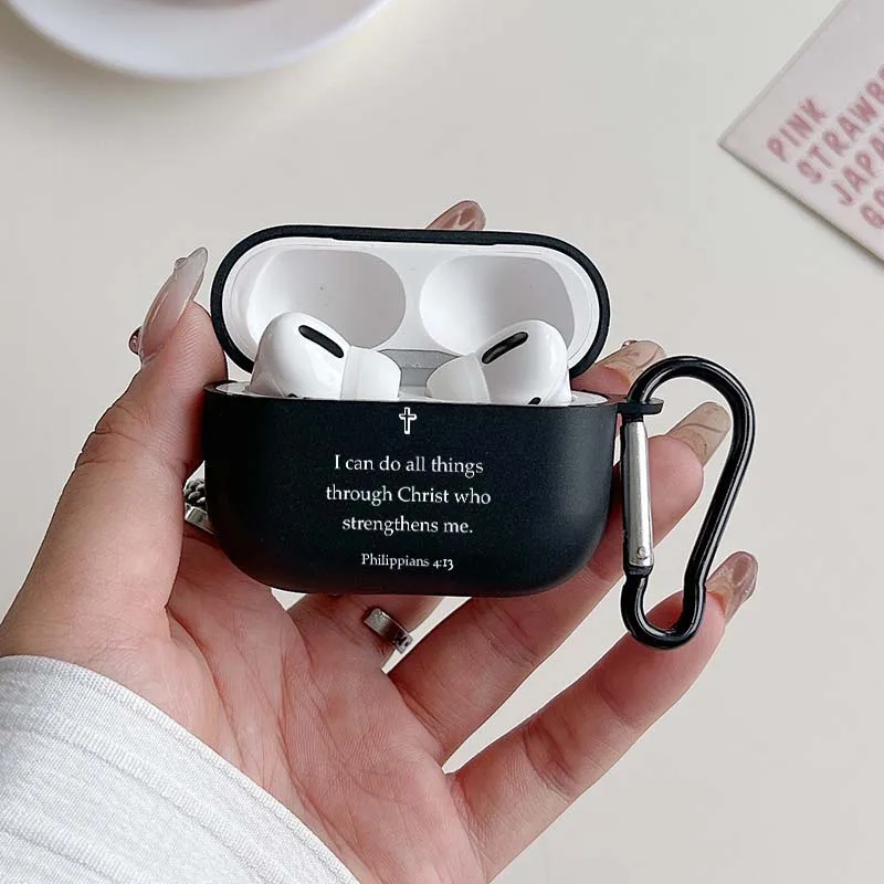 Christian Faith Airpods Headphone Case Cover for Men and Women