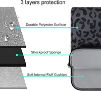 Sac à main pour ordinateur portable, sac à bandoulière pour M4 M3 M2 M1 Macbook Air Pro 13 14 15 16 17.3 pouces AcerAsus Dell, porte-documents pour ordinateur portable 3