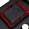 Ultra Thin Soft Wallet 100% Genuine Leather Mini Credit Card Holder Wallet Multi Card RFID Slim Small Card Holder Men's Wallet 5