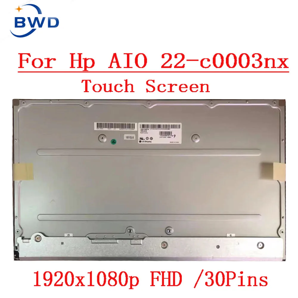 

Сенсорный экран 21,5 дюйма FHD 1920X1080P для Hp AIo 22-c0003nx, совместимый с настольным ПК, сменный сенсорный ЖК-экран в сборе