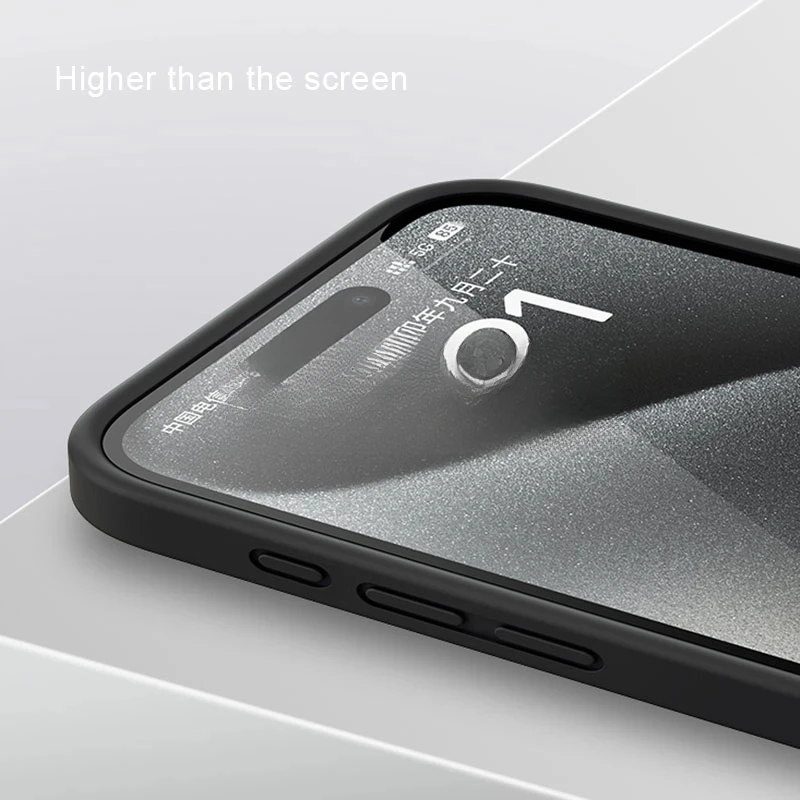 Soft Silicone Phone Case - Solid Color, Anti-Slip, Shockproof, Slim Fit Durable Design