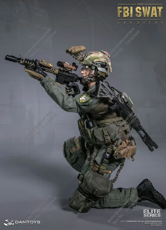 1/6 12インチ FBI 特殊急襲チーム CS51 特殊部隊のアクションフィギュア,12インチ,30cm,1/6スケール