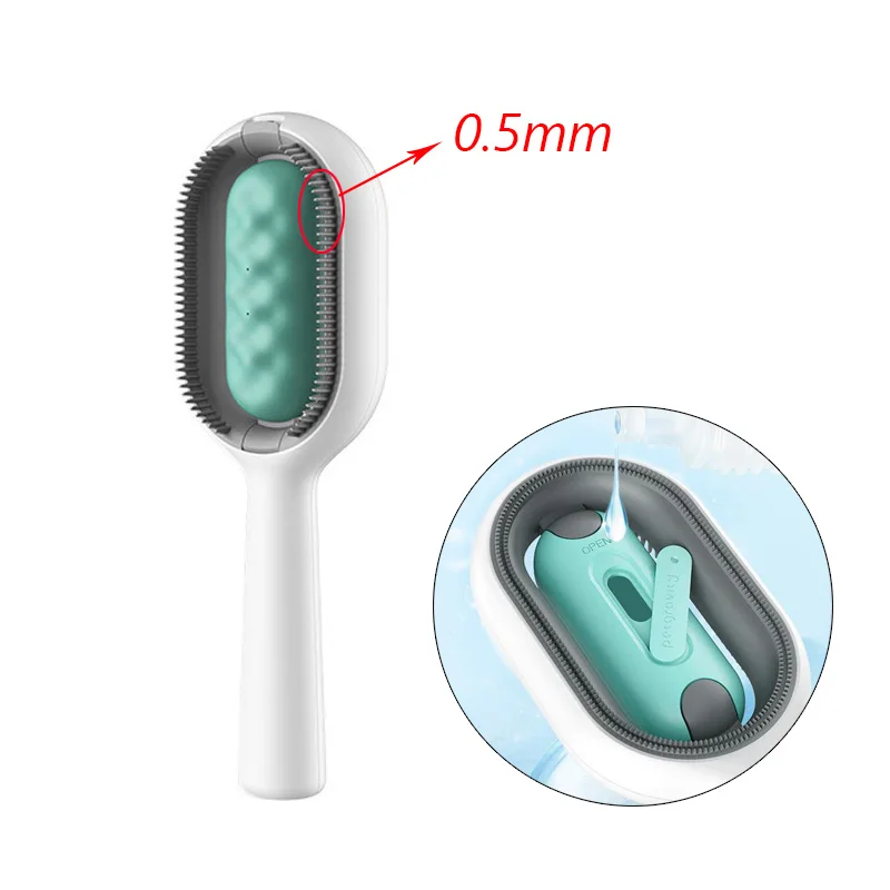 Enhanced Pet Hair Removal Comb with Wipes - Premium Grooming Tool