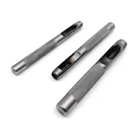 High Quality Steel 1mm 2mm 3mm 4mm 5mm 6mm 8mm to 20mm Round Hole Punch Tool Hollow Cutter for Leather Craft Belt Bag Clothing 3
