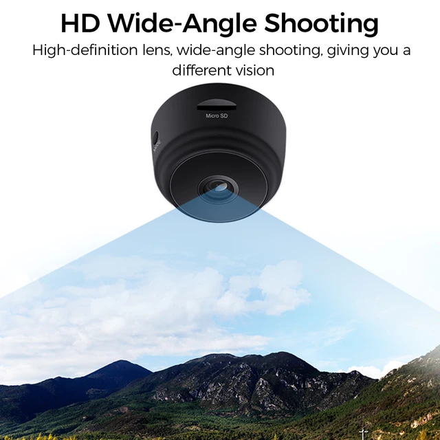 A9 HD WIFI Smart Monitor Surveillance Camera Sensor Camcorder Web Video Home Safety Wireless Security 6