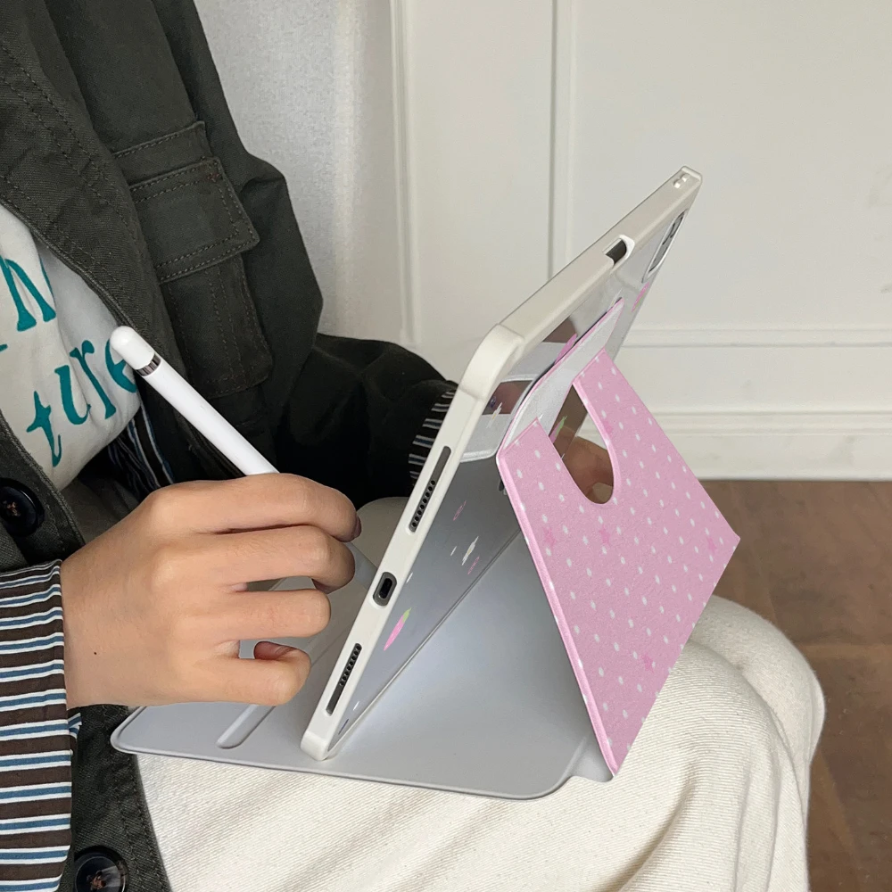 Adorable Pink Strawberry Tablet Case - Stylish and Durable Protective Shell Cover