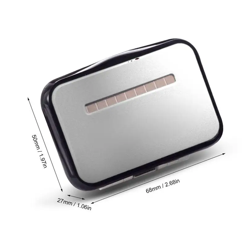 Walking Step Counter Accurate Pedometers For Steps With Large LCD Display Solar Step Counter With Waist Clip Walking Distance