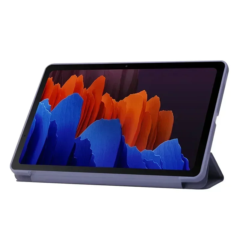Premium Trifold PU Leather Soft TPU Back Stand Tablet Case - 12.3 Inch