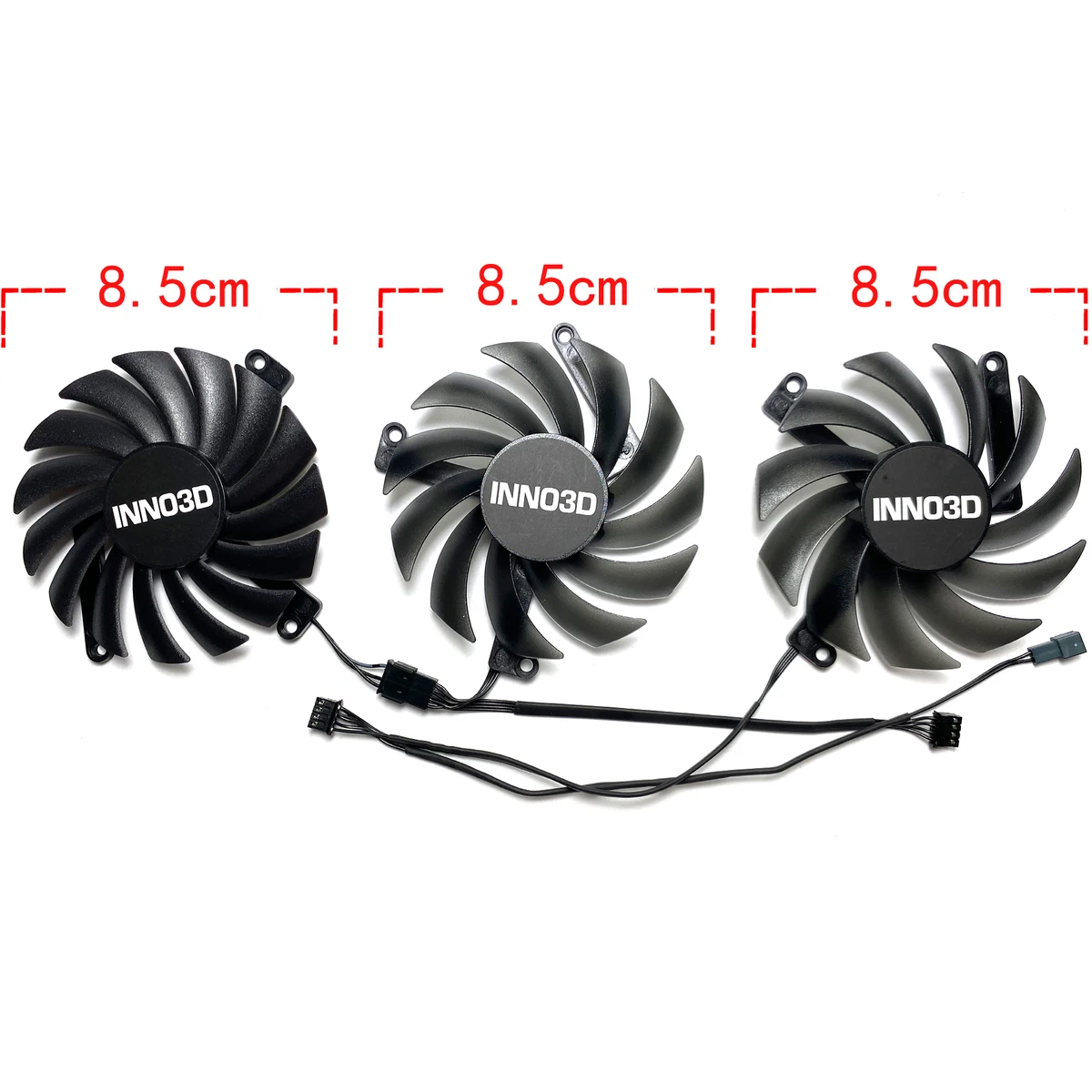 New For INNO3D RTX 4070 GeForce RTX4070 4070ti X3 OC Graphics Card Replacement Fan CF-12910S CF-12915S — view 2