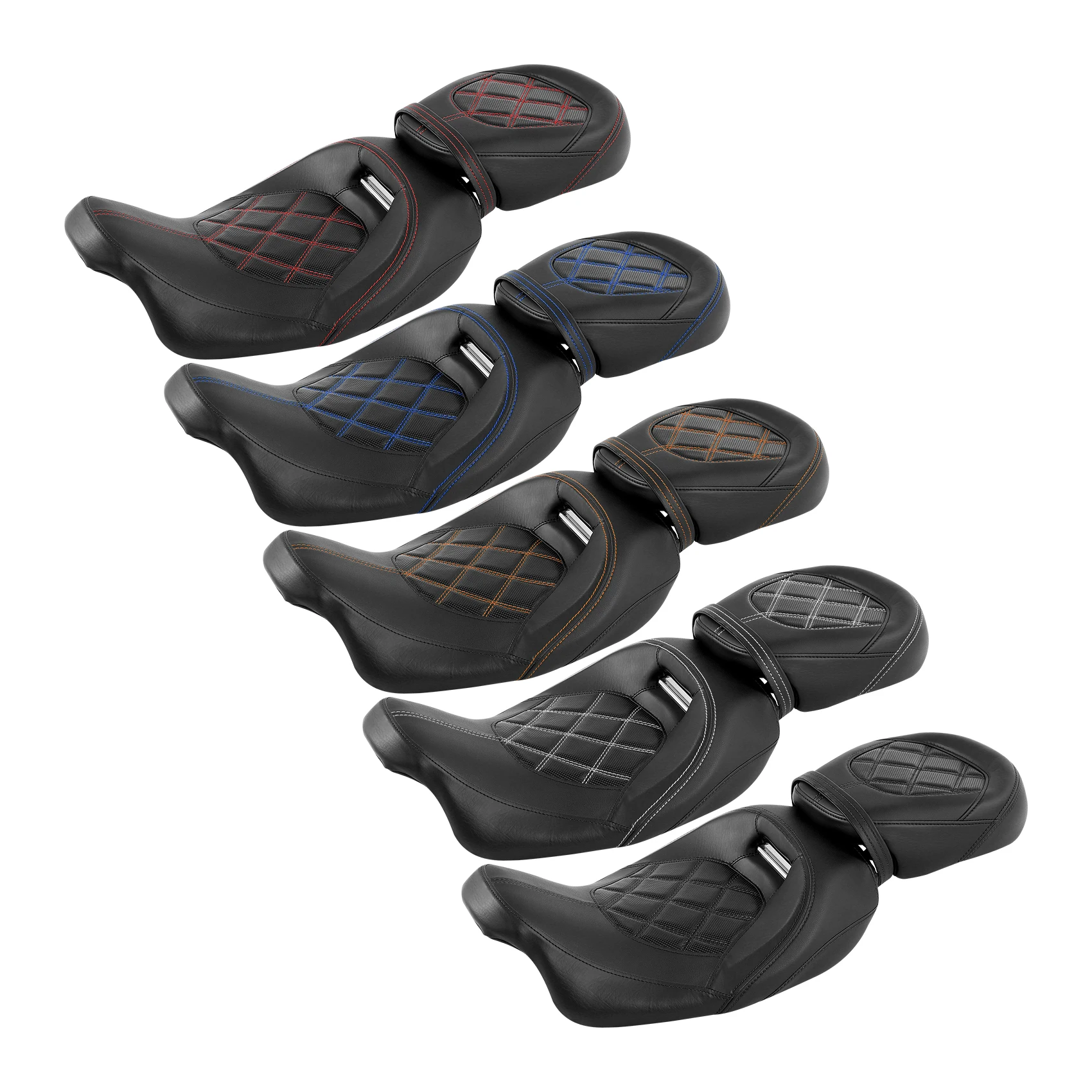 

C.C. RIDER SC231-02 из искусственной кожи Rider, ПАССАЖИРСКОЕ СИДЕНЬЕ ДЛЯ Harley Touring Road Glide 09-20