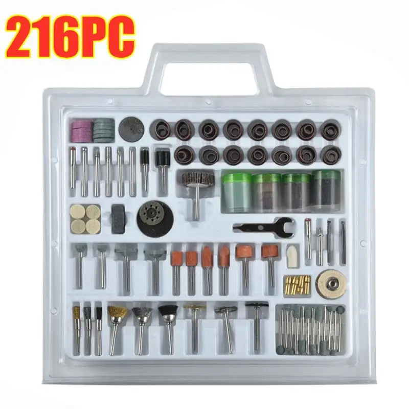 105Pcs Mini Electric Drill Grinder Rotary Tool Grinding Polishing Set~ 