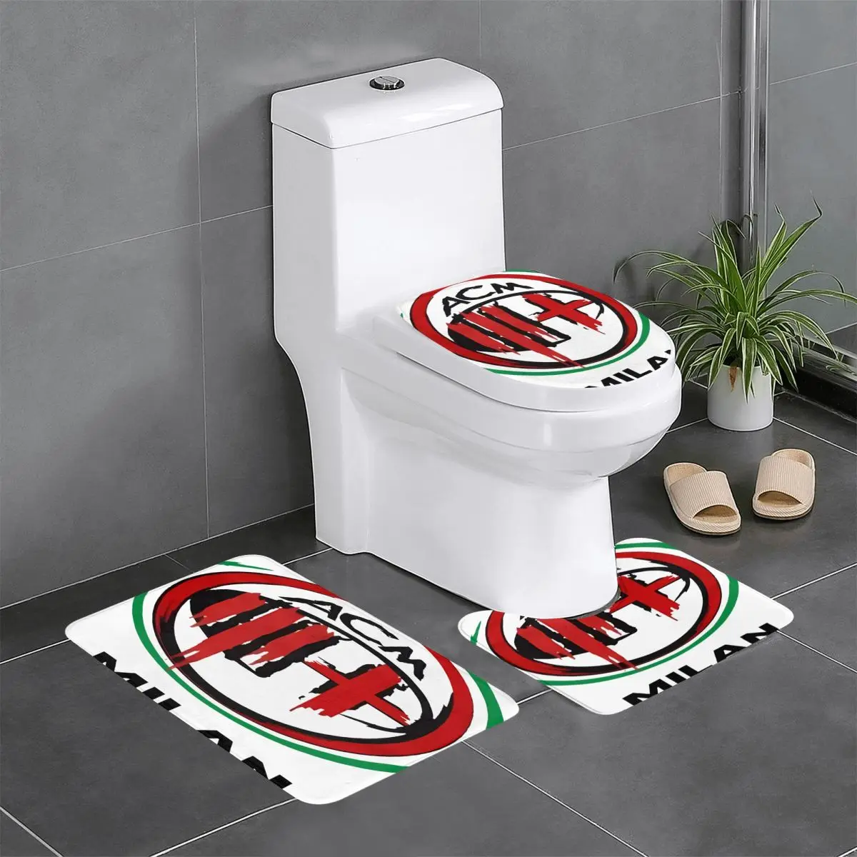 Andra Tuo Bene Milano Maglia Uomo Tappetini Wc Tappetini Da Bagno Tappeto Tappeto Hali Step Mat