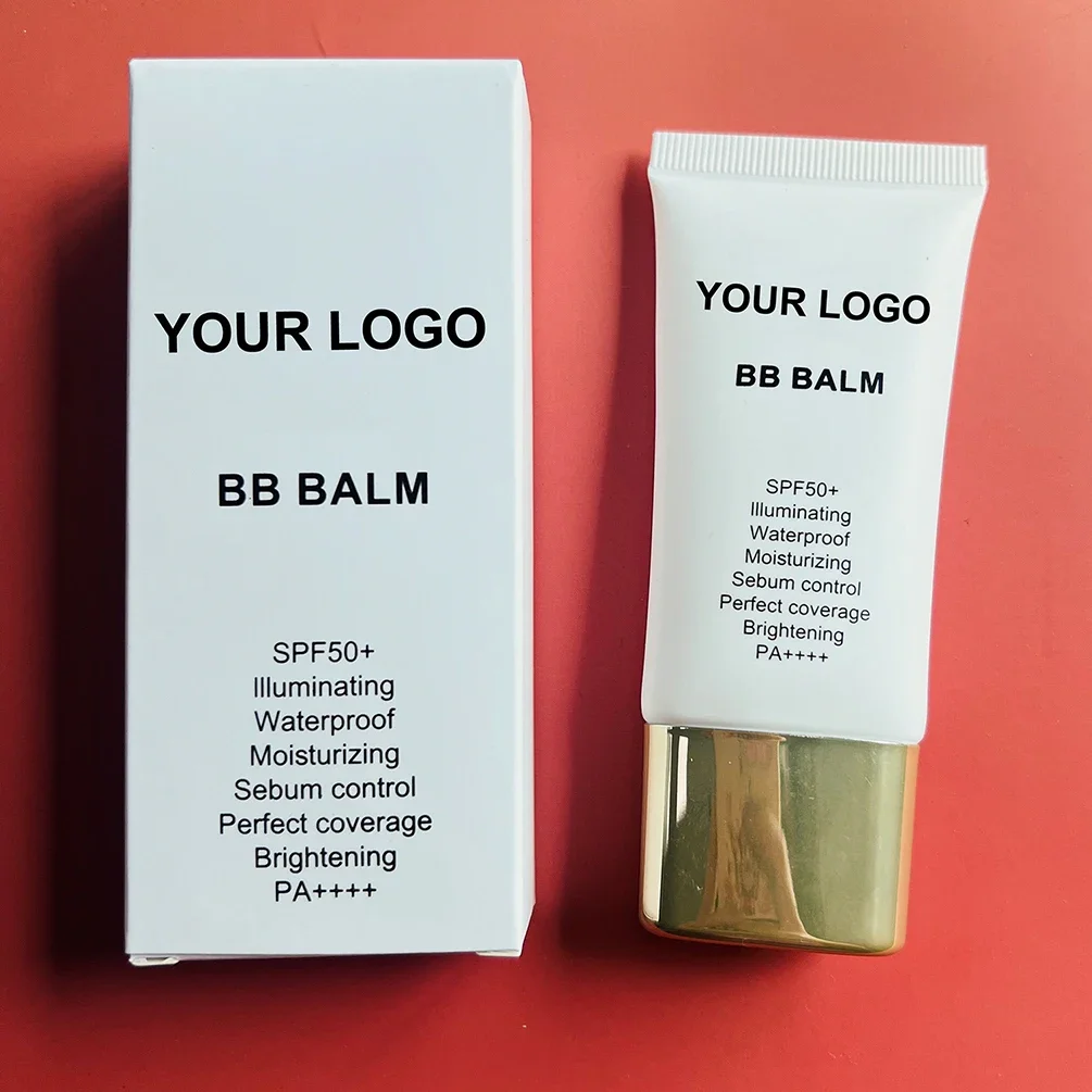 Private Label Moisturizing BB BALM Custom Logo Protective Makeup Primer Transparent Inner Perfect Coverage Makeup Wholesale 4