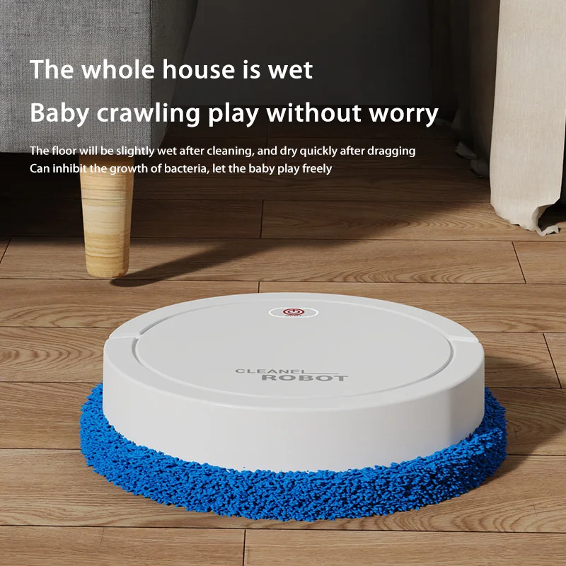 Xiaomi Intelligent Mopping Robot USB Rechargeable Wet Dry Two Use Mini Smart Sweeping Machines Silence Durable Household Offices 2