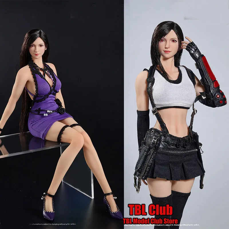 ティファ・ロックハート 1/6 アクションフィギュア MS-010B Star Man 1/6 Tifa Lockhart Purple Tight Strap Dress Edition