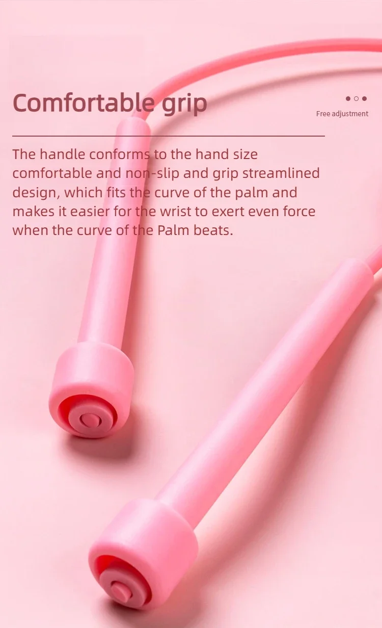 Description Picture 6 of item1Pcs 2.8M Peed Skills Skipping Rope Adult Jump Weight Loss Children Sports Portable Fitness Gym Equipment Professional Men Women