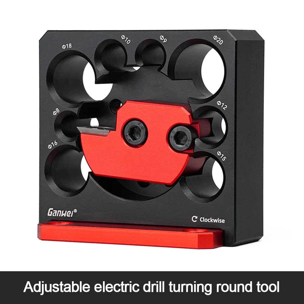 Adjustable Electric Drill Milling Dowel Round Rod Auxiliary Cylindrical Woodworking Tools Carbide Inserts Dowel Maker-8mm-20mm