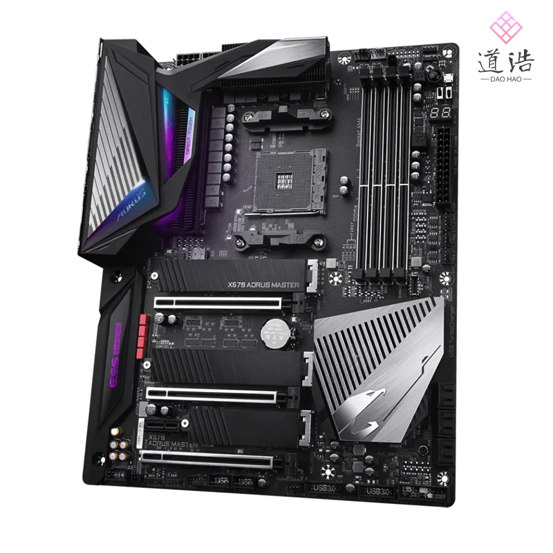 For X570 AORUS MASTER Motherboard 128GB AM4 DDR4 ATX X570 Mainboard 4 For X570 AORUS MASTER Motherboard 128GB AM4 DDR4 ATX X570 Mainboard - Image 2