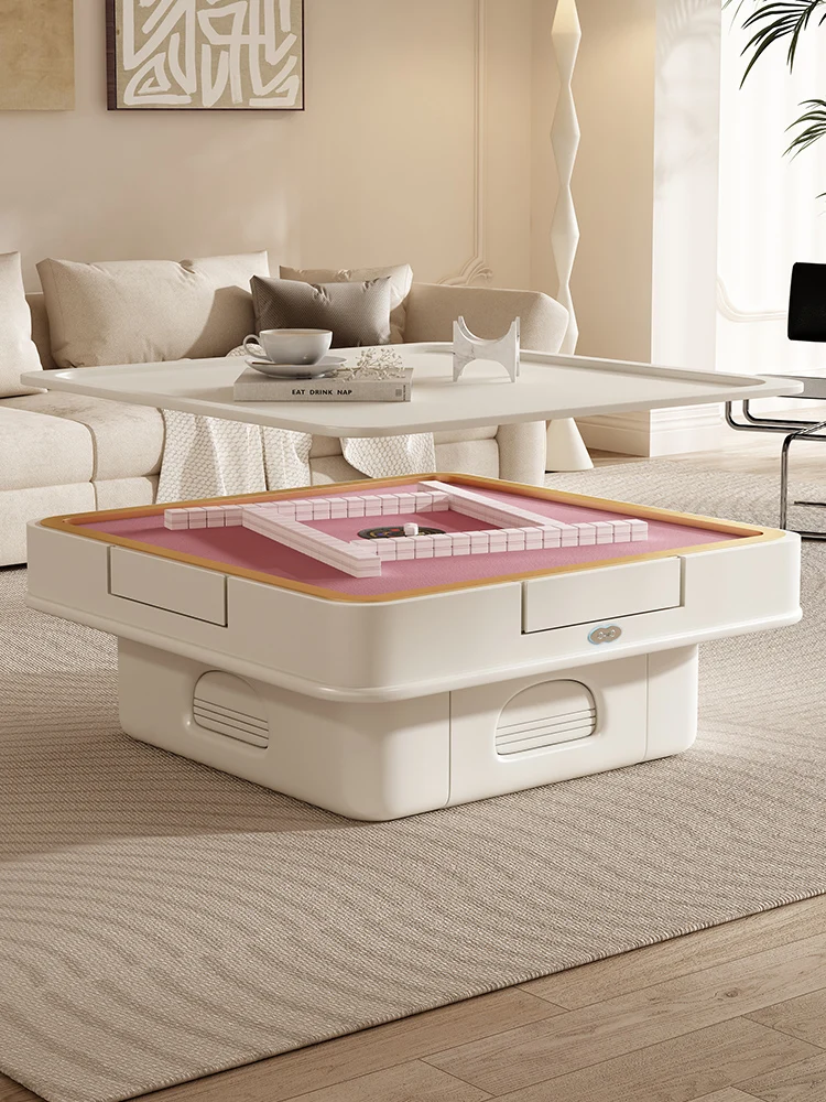 

Mahjong table machine automatic coffee table table dual-purpose living room household small multi-functional lifting coffee tabl