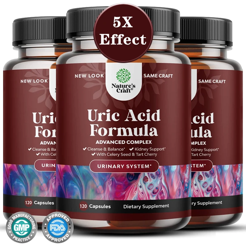 

Natural Uric Acid Detox Cleanse Reduces Acidity Pure Green Coffee Bean - Kidney Health Support Supplement