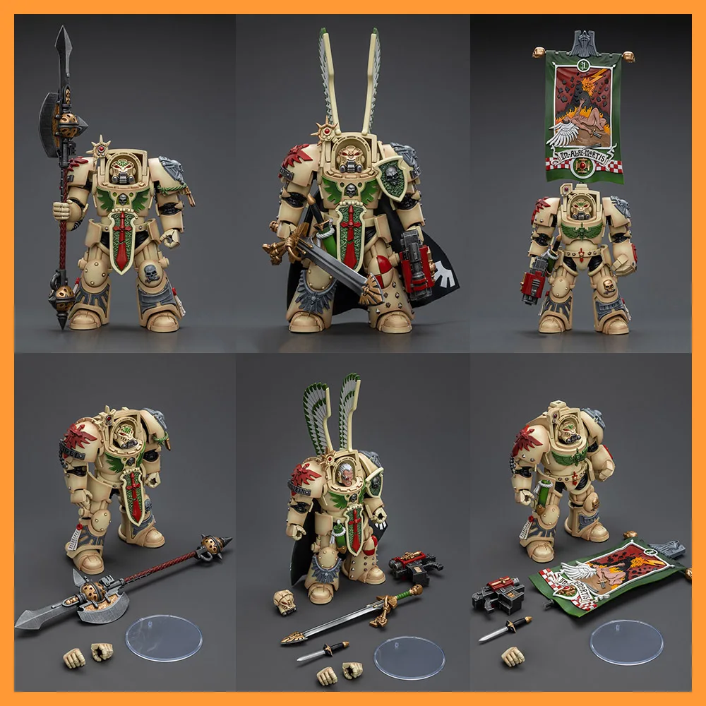 Joytoy Warhammer 40K 1/18 Dark Angel Deathwing Strikemaster Ancient Champion Jt9169 Jt9176 Jt9183 Circa 13.6Cm Action Body Model