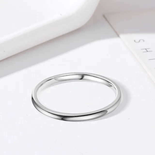 Bague taille 6/7/8/9/10/11/12 brossé Simple couleur argent bague hommes minimaliste alliance bagues de fiançailles femmes hommes bijoux