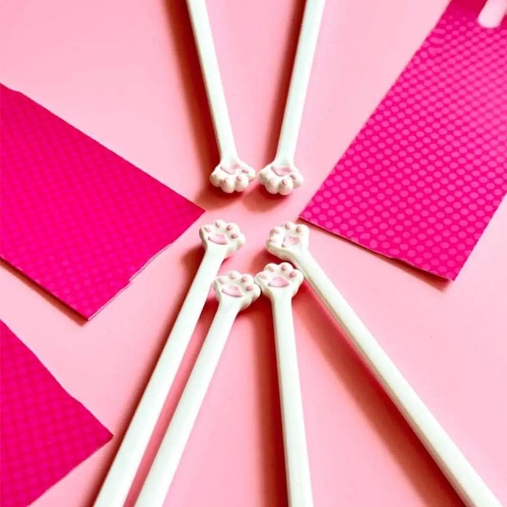 Plastic Cat Paw Chopsticks for Kids Beginner Easy Use