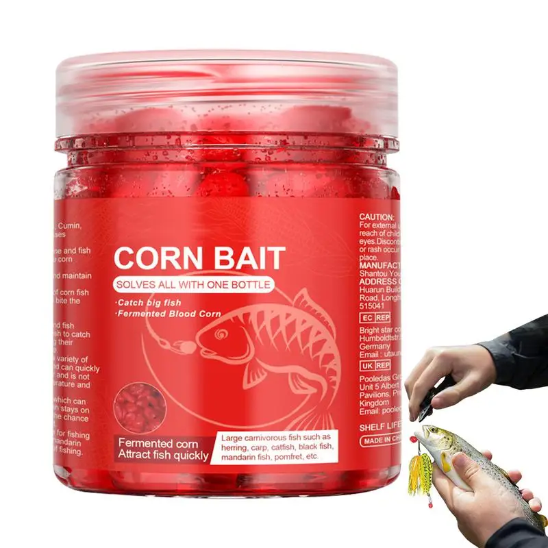 Baiting Fish Corn Portable And Efficient Pond Reservoir Fishing Corn Bait Black Pit Bait Per Anguilla Tonno Crocian Carp Tilapia