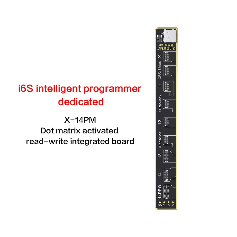 

I2C Dot Matrix Activation Read Write Integrated Board Apply to i6S Smart Programmer For iPhone X-14PM Face Lattice Repair