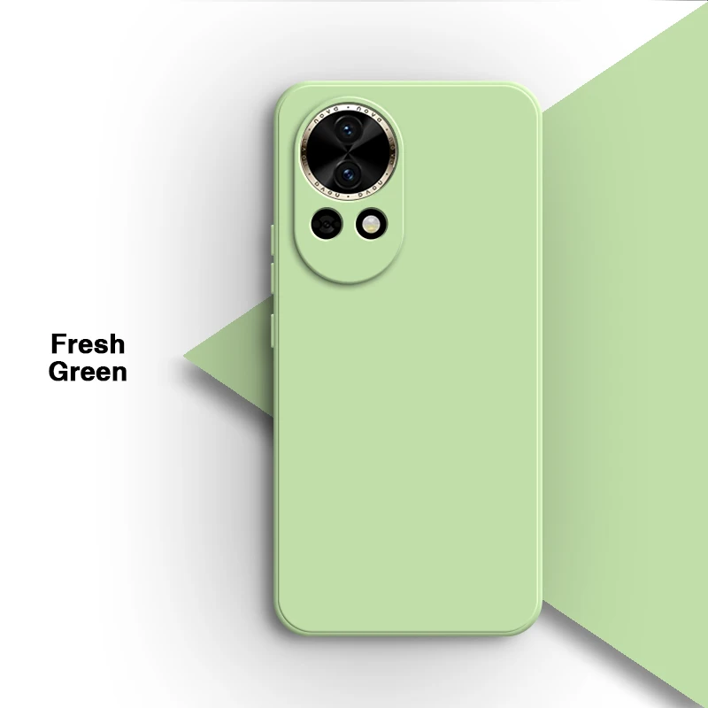 Premium Liquid Silicone Shockproof Phone Case with Camera Protection - Solid Black