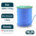 Blue 580lbs 1.3mm