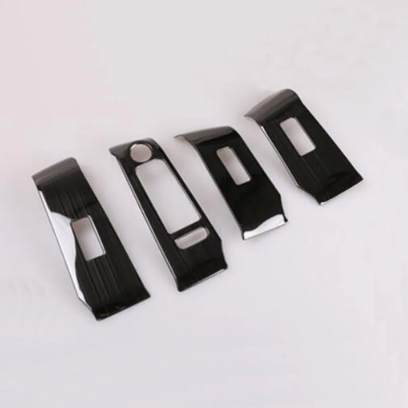 

Tonlinker Interior Windows Control Cover sticker for CITROEN C5 Aircross 2018-19 Car Styling 4 PCS Stainless steel Cover sticker