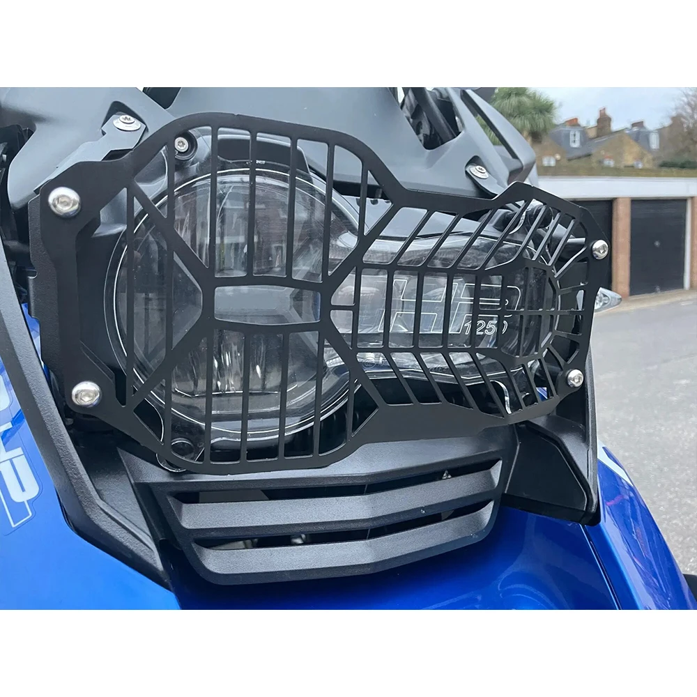 BMW GS Scheinwerfergitter Transparent Steinschlagschutz Motorrad Scheinwerfer Schutz Für BMW R1250GS/R1200GS - Transparente Abdeckung Scheinwerfer Abdeckung Transparent
