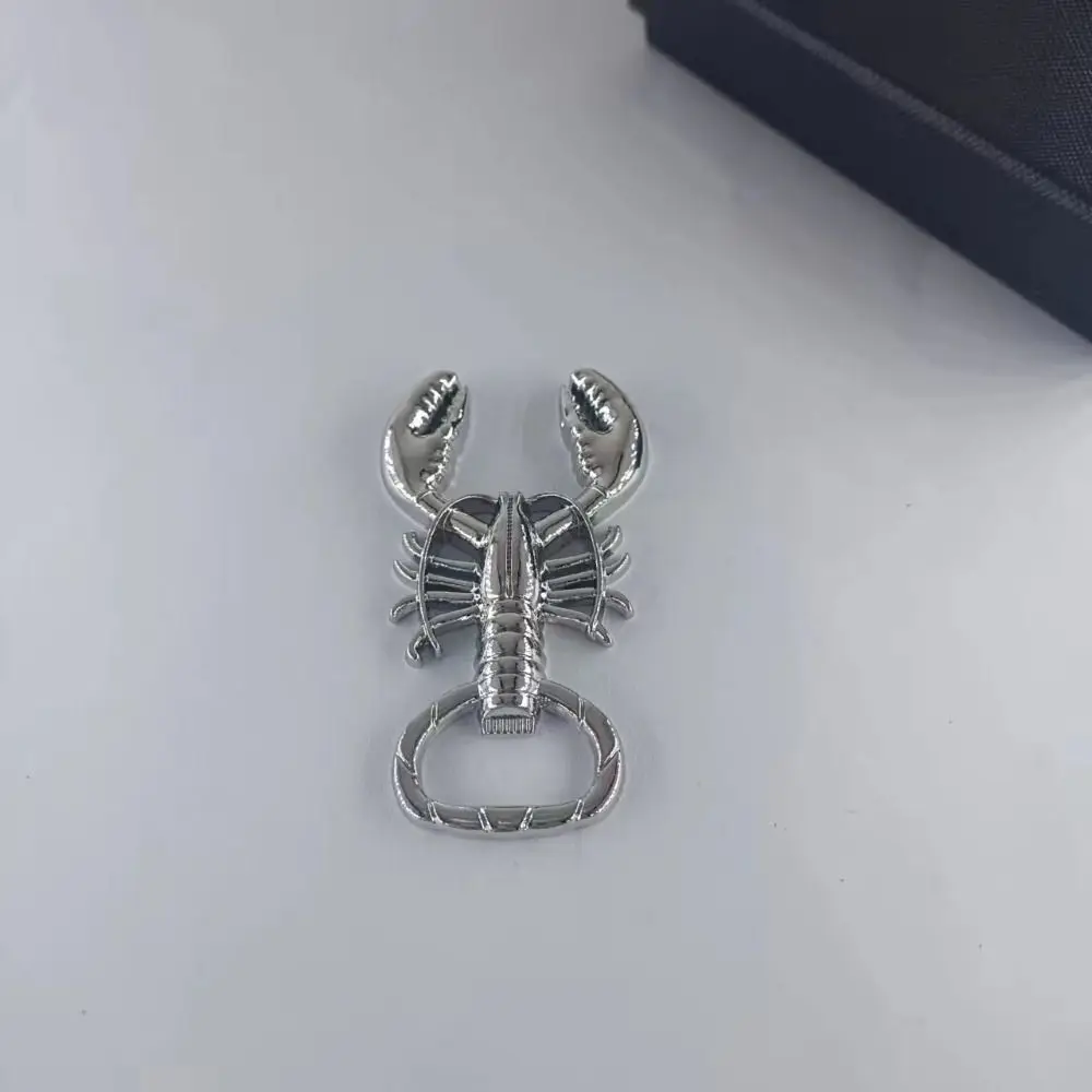 Metal Lobster Corkscrew Bottle Opener Multifunctional Portable Keychain Creative Wine Bottle Remover Wine Bottle Opening
