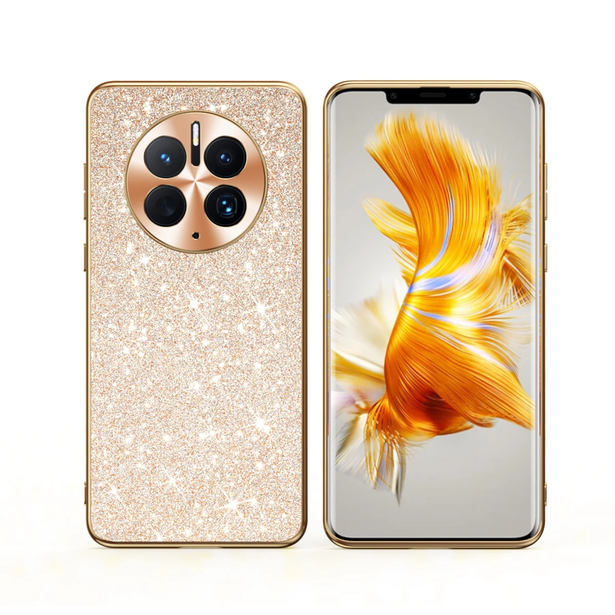 

Luxury Electroplated Bling Glitter Case for Huawei Mate 50 50E 50 Pro 50 RS Bling Sparkle Case with Metal Lens Protective Cover