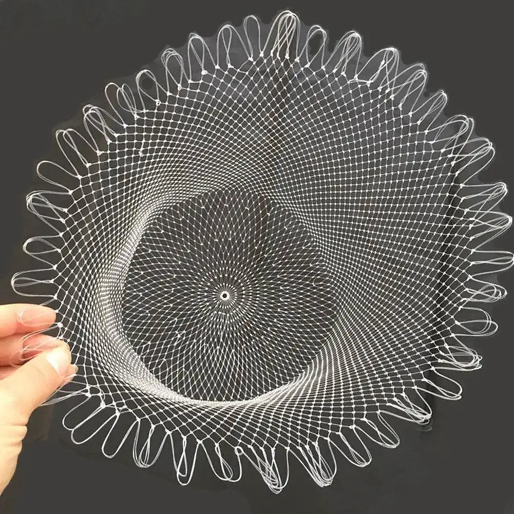 30/40/50/60cm Small Eye Diameter Braided Fishing Accesorry Luring Mesh Fishing For Catch Mesh Net Hole Tools For fishing net,fishing traps,crayfish catcher