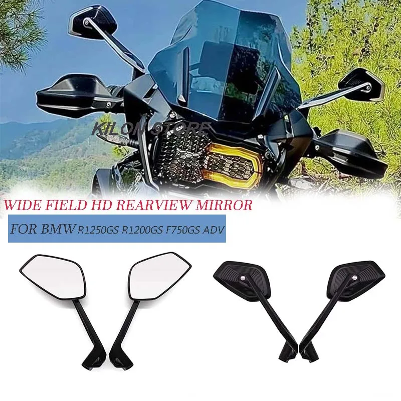 

Аксессуары для мотоцикла CNC зеркала заднего вида для BMW R1250GS R1200GS F750GS ADV Waterbird