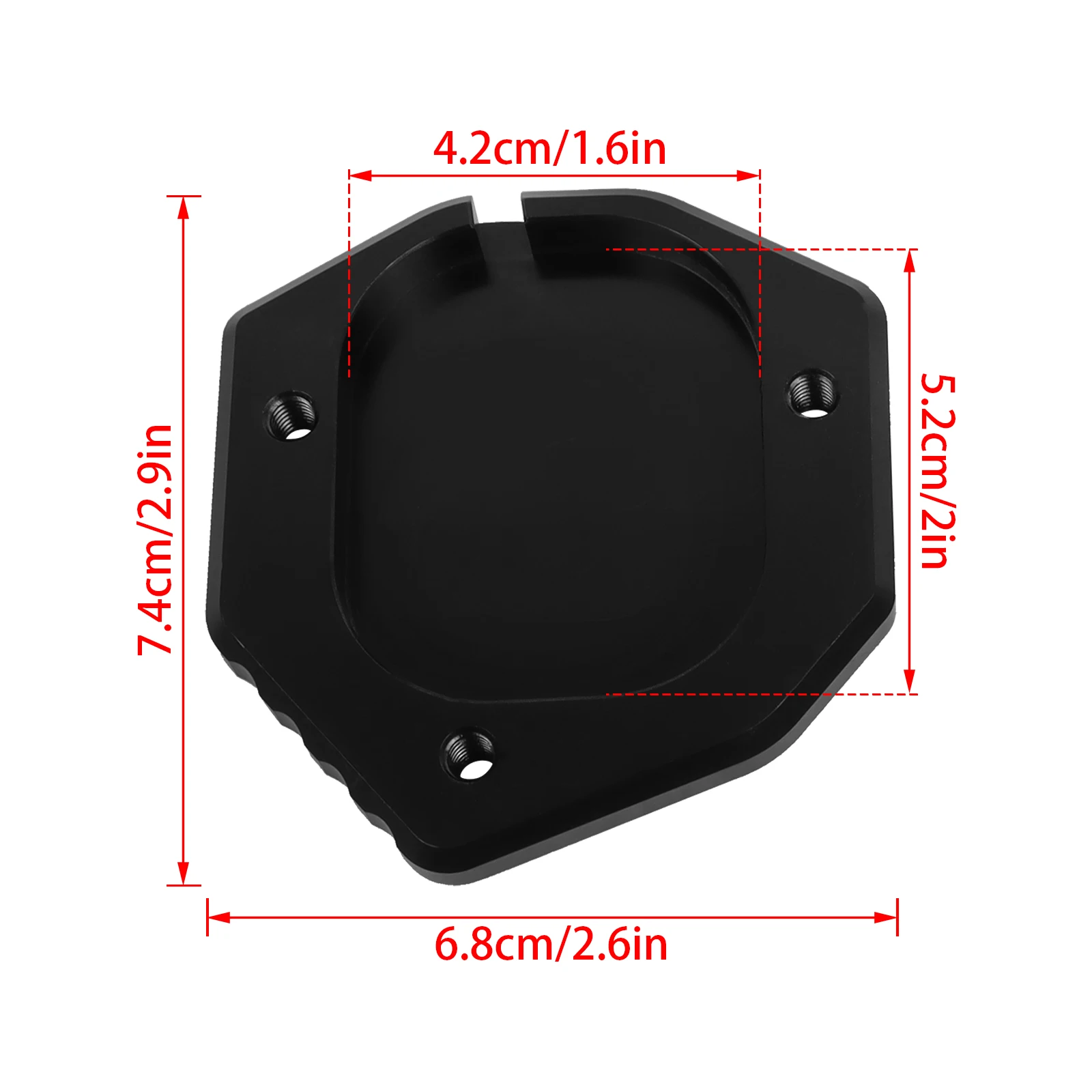 Foot Side Stand Enlarger Plate motorcycle kickstand extender motorcycle kickstand Kickstand Enlarge Extension For Suzuki DRZ 400S DRZ 400E 400 SM DRZ400SM DRZ400S 2000-