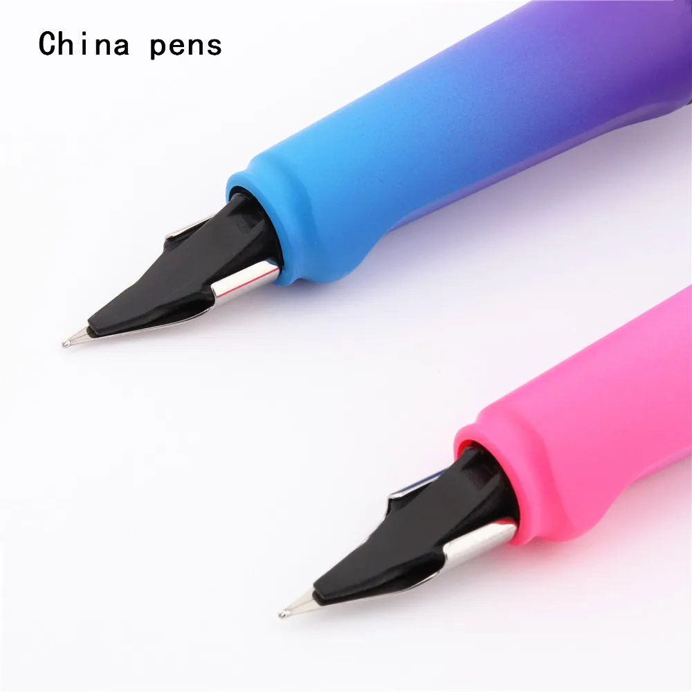 777 Mixed colors Business Office Fountain Pen student School Stationery Supplies ink nibs
