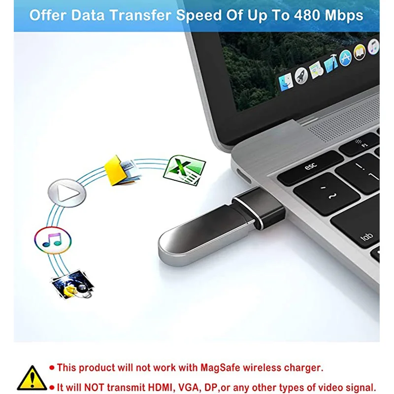 Рисунок 2 - Адаптер-конвертер UCAOYI USB OTG «папа»-«мама» типа C