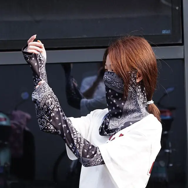 햇살 아래서의 최상의 보호와 편안함을 위한 자외선 차단 골프 마스크