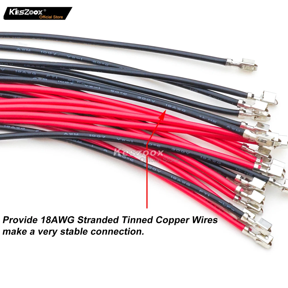 Keszoox jst vh 3.96mm 2 pinos conector