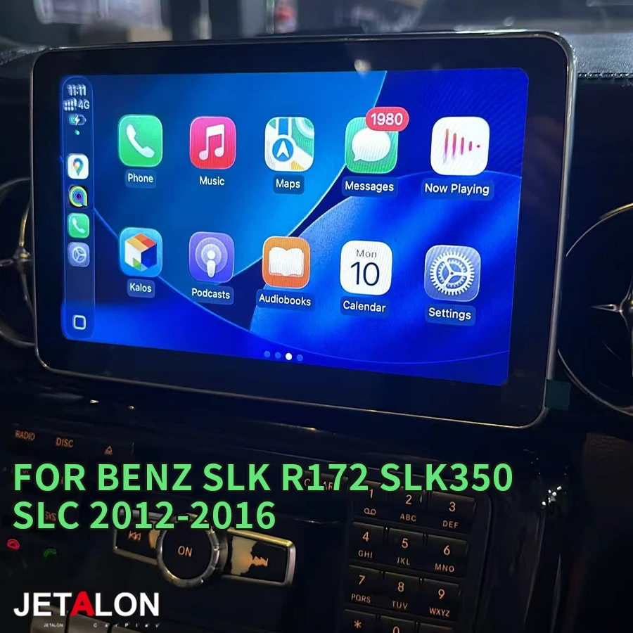 For Benz SLK R172 SLK350 SLC 2012-2016 Android14 Car Radio Stereo 4G ...