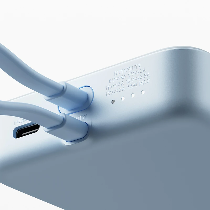 Xiaomi Magnetic Wireless Power Bank 10000 Built-in Cable 33W USB-C 7.5W Qi Wireless Charging for iPhone 16 15 Xiaomi 15 14 4