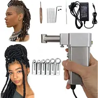 Dreadlock Crochet Braids Hair Making Machine with 20 Automatic Needles - Electric Portable DIY Dreadlocks Maker for Extensions 1