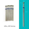 HYTOOS Nail Drill Bits Diamond Cutters for Manicure Cuticle Burr Milling Cutter for Pedicure Nails Accessories Tools 4
