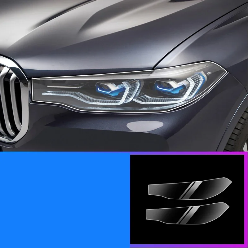 

2 шт., автомобильная прозрачная защитная пленка для BMW X7 2019-2022